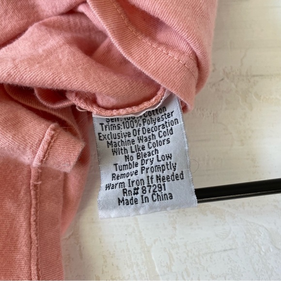 Johnny Was Dusty Pink Blouse Embroidered Size S - Picture 5 of 7